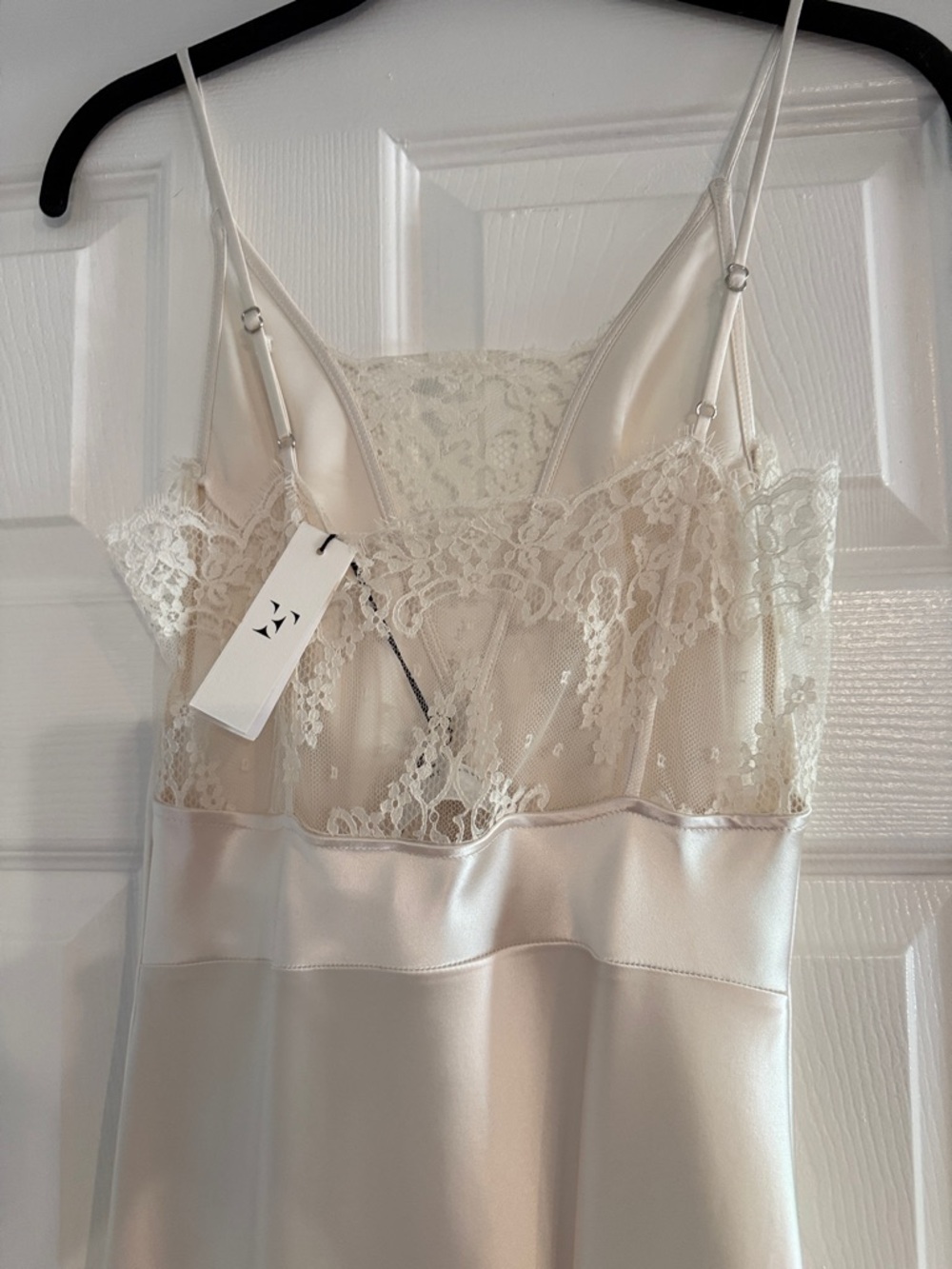 NWT Fleur du mal lace insert Gown size 2 - Picture 3 of 7